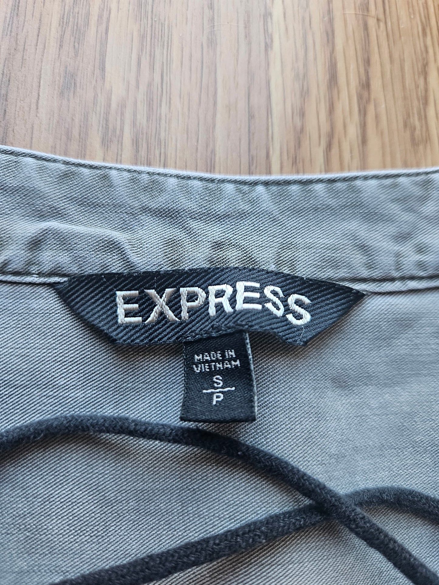 Y2K Express Lace Up Blouse - Size Small