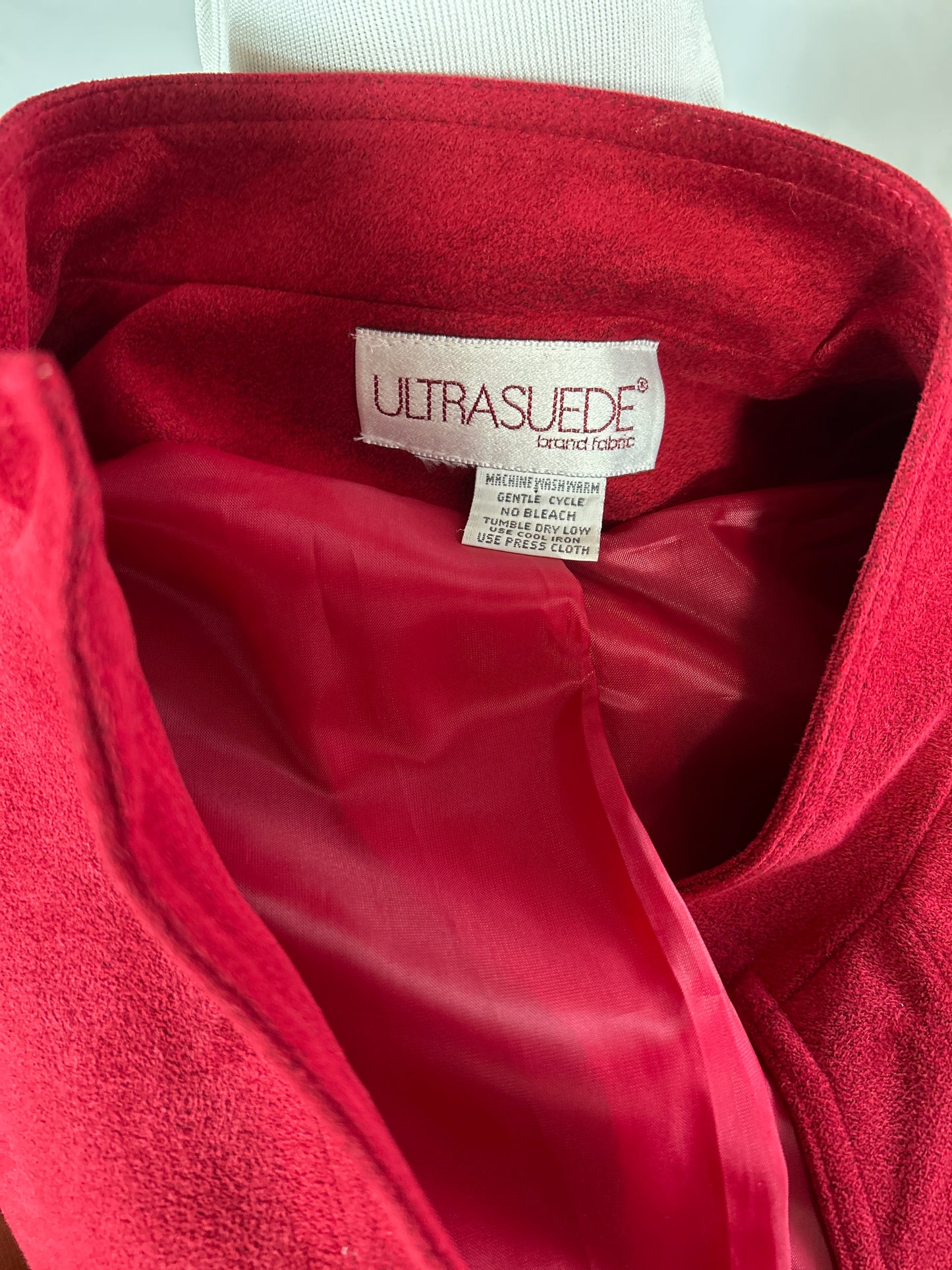 Red Suede Bolero