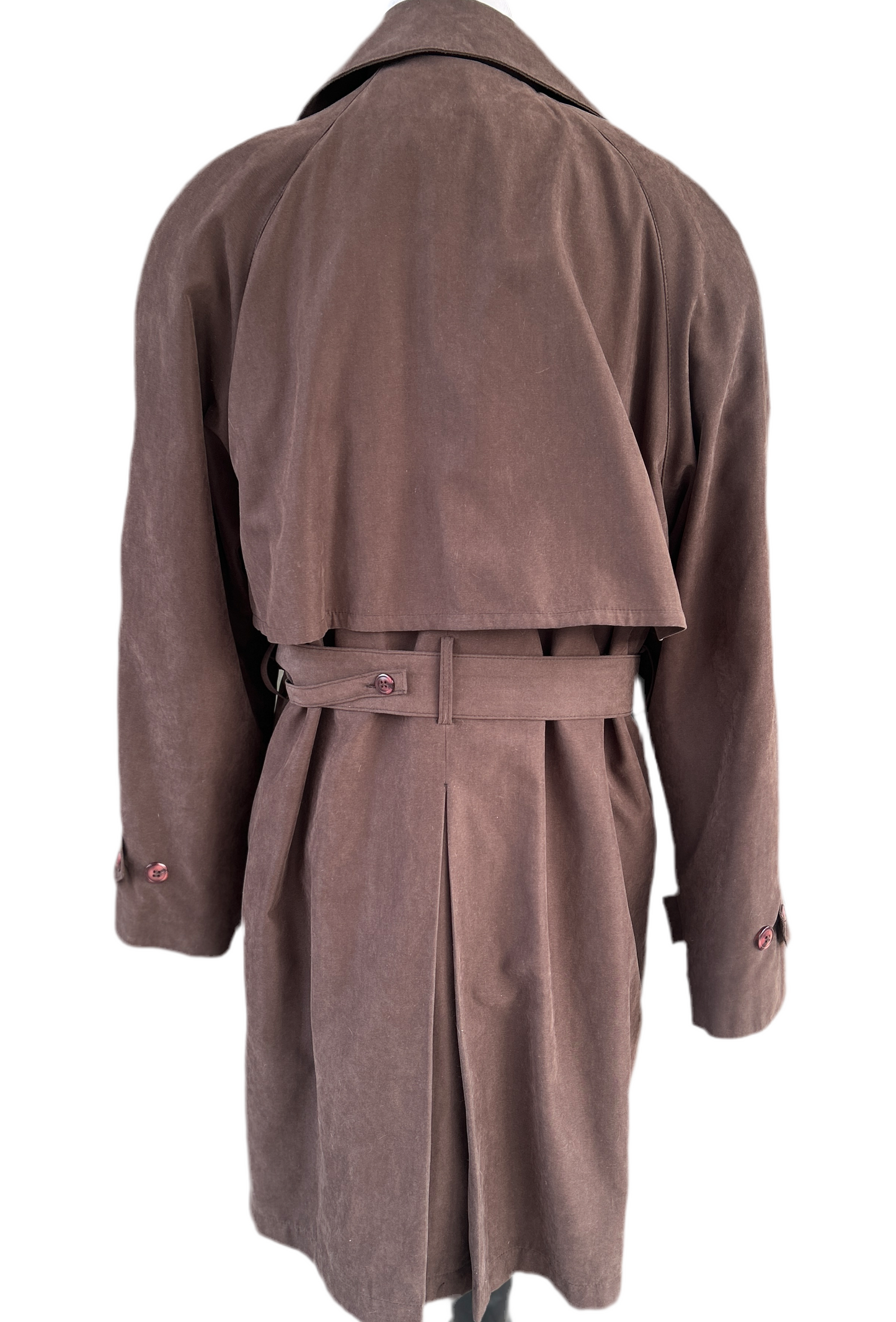 Cocoa Cropped Trench