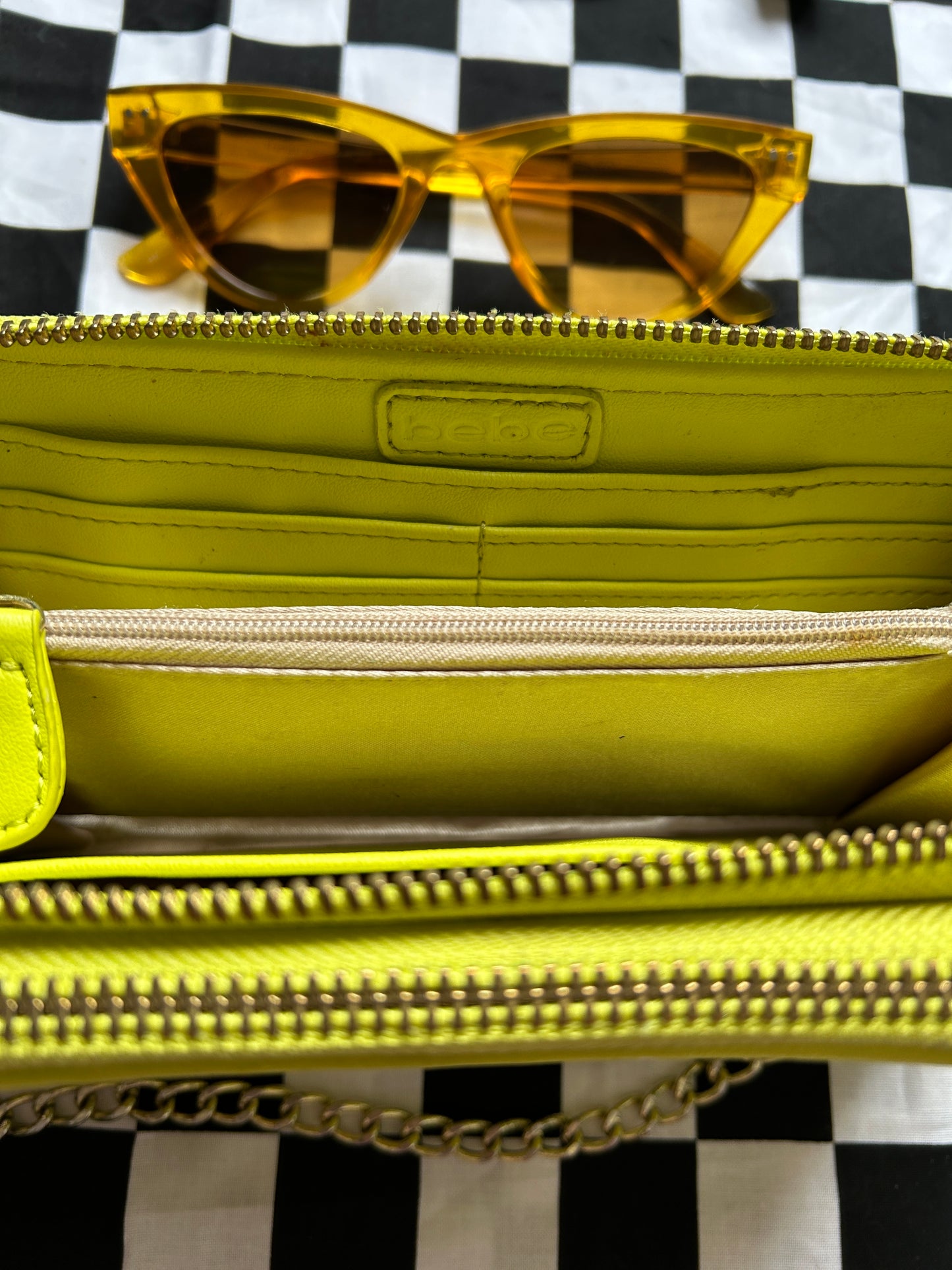 Y2K bebe Lime Crossbody