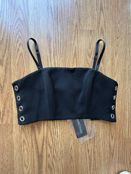 NWT Marciano Tube Top w/ Grommets and Removeable Straps