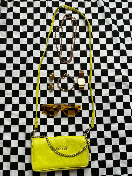 Y2K bebe Lime Crossbody