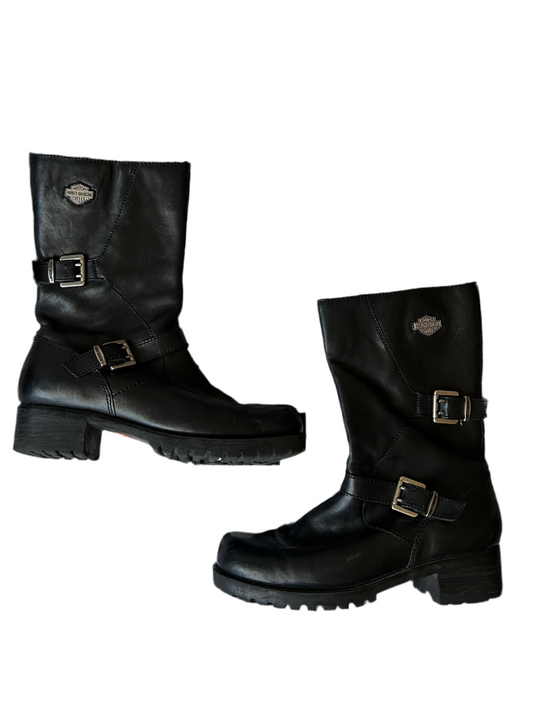 Harley Davidson Motorcycle Boots (Size 8.5)