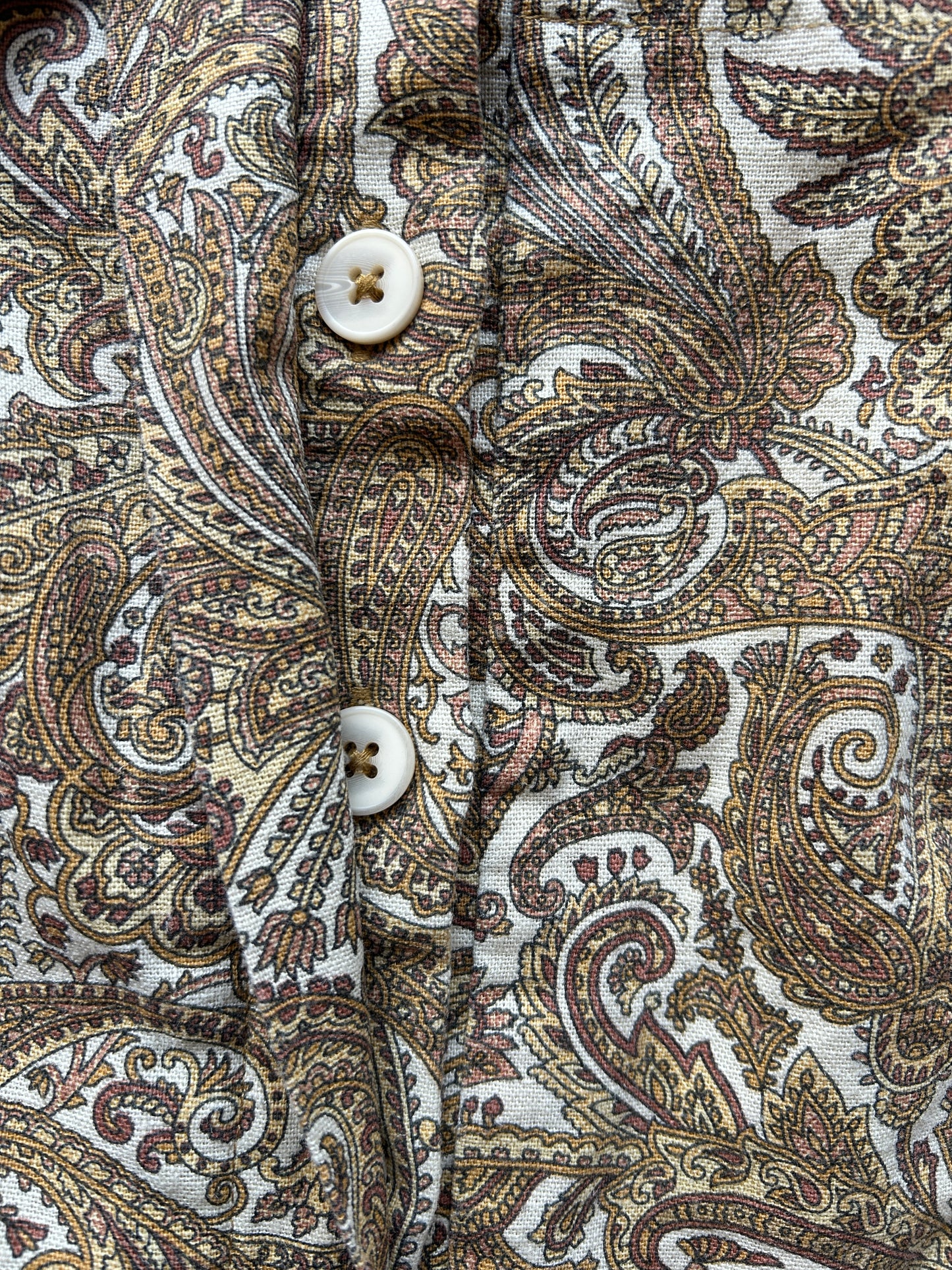 House of Harlow Paisley Romper w/ Belt