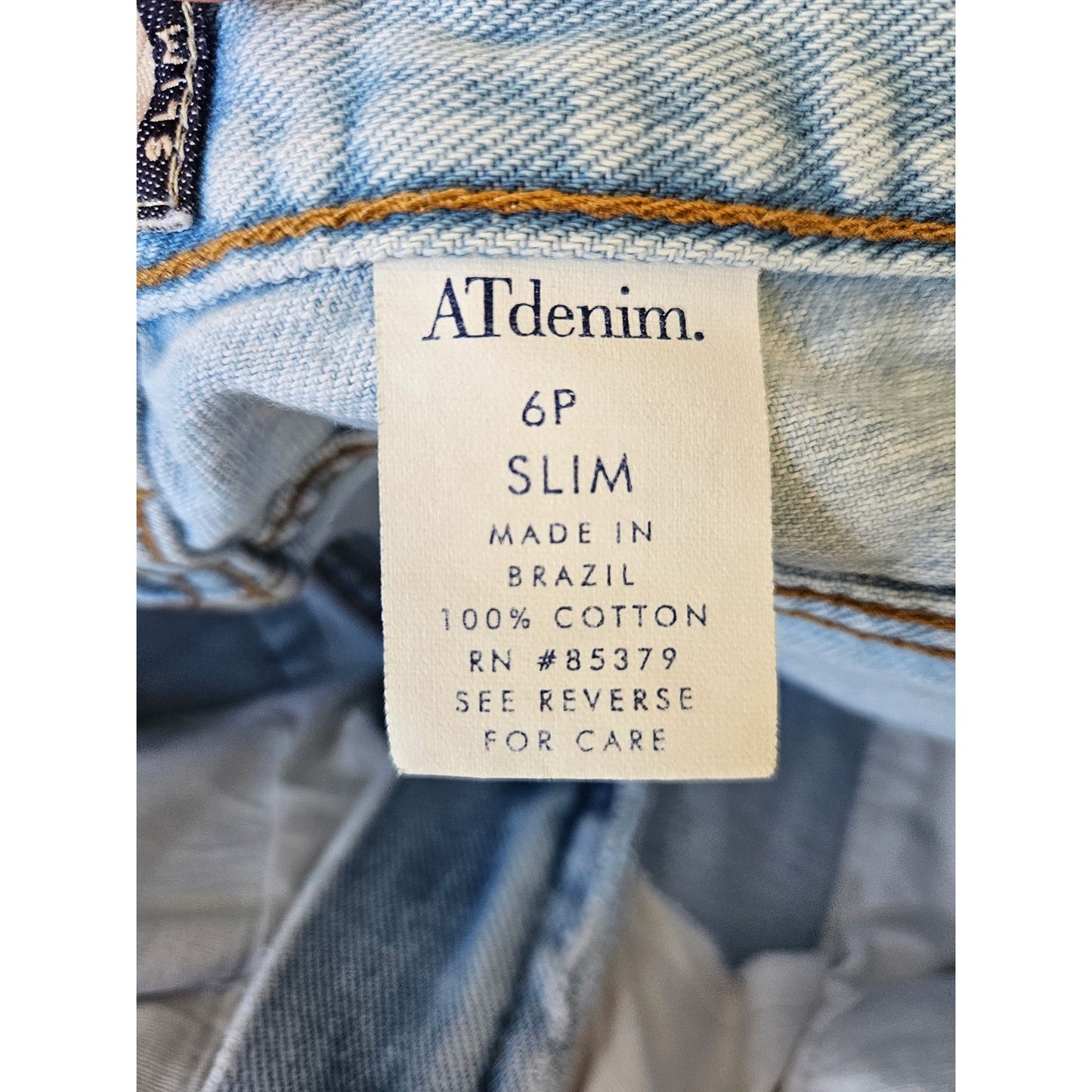 90s Ann Taylor Straight Leg Tapered Jeans - Size 6P