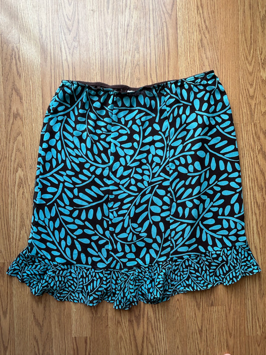 Vintage Sag Harbor Midi Skirt - 90s Midi Skirt