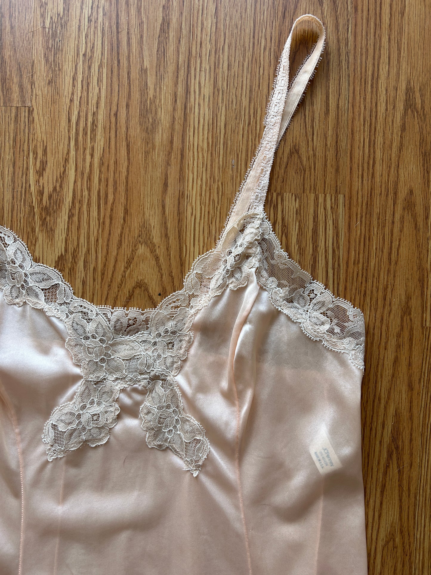 Vintage JCPenney Lace Lined Cami
