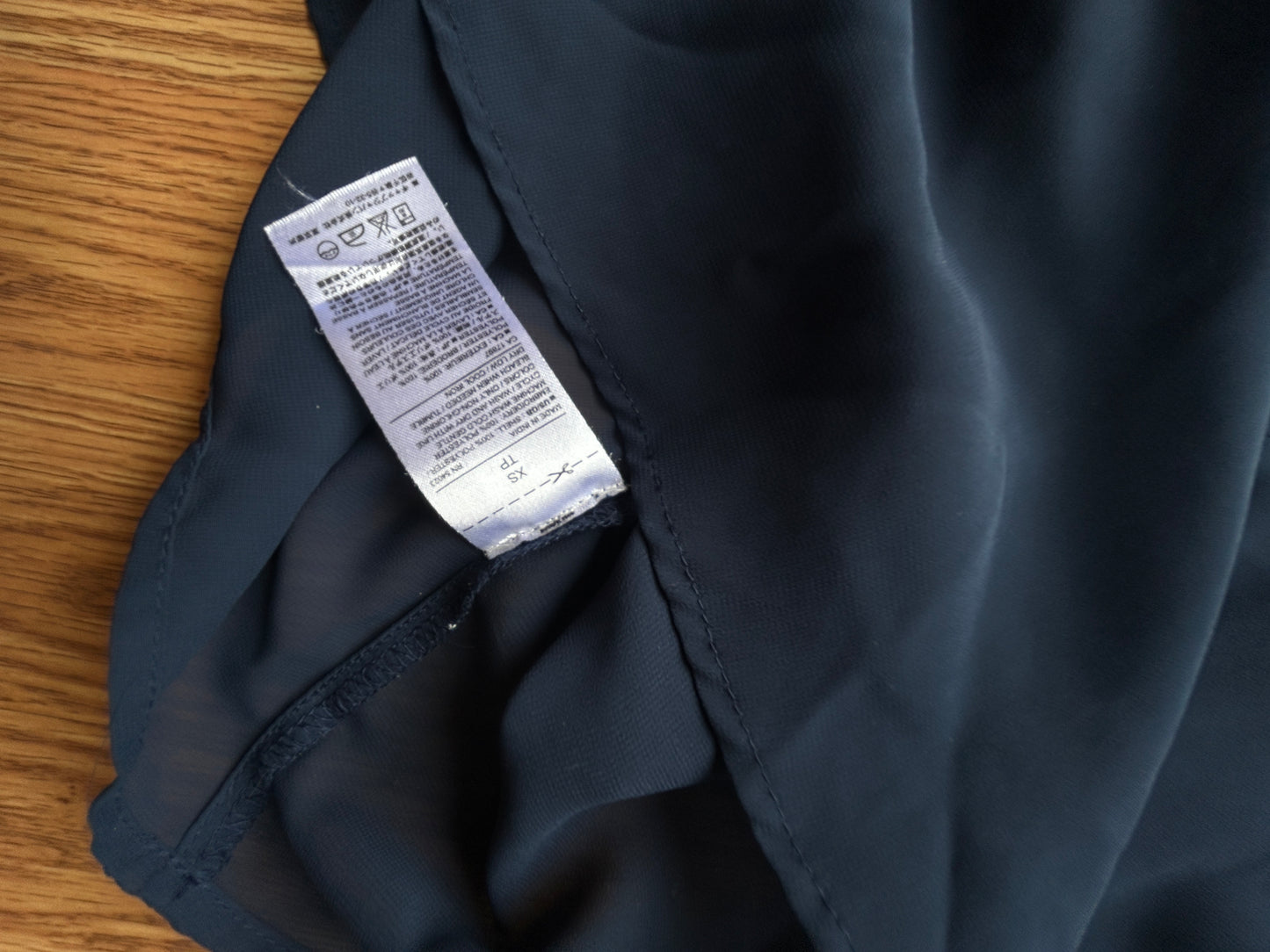 Banana Republic Sheer Boxy Peasant Top