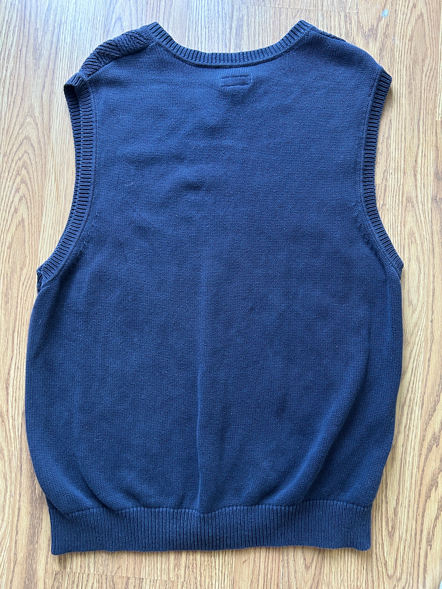 Navy Knit Vest