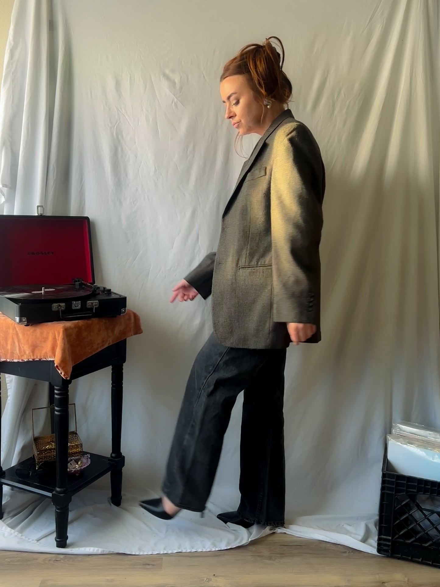 Oscar De La Renta Suit Jacket (Large|Extra Large)